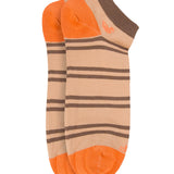 Medias Bamboo Hombre Rfv25H Ped Lines Marrón RKF