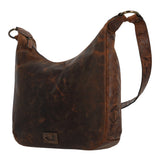 Carteras Cuero Mujer Oh Flowry Hobo Marrón RKF