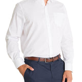 Camisa Manga Larga Algodón Hombre Easyitsoli Blanco RKF