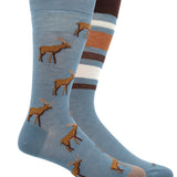 Medias Bamboo Hombre Rfv24H Pack Moose Azul RKF