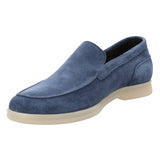 Mocasin Cuero Hombre Roma Azul RKF