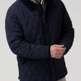 Campera Fibras Recicladas Hombre Newport Azul RKF