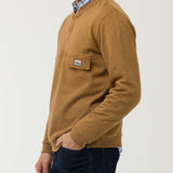 Buzo Algodón Orgánico Hombre Nomad Naranja RKF