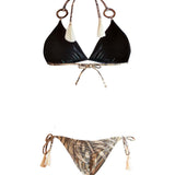Traje De Baño Fibras Recicladas Mujer Nuqui Beige RKF