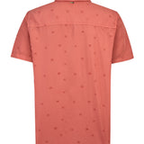Camisa Manga Corta Hombre Tencelpri Rojo RKF