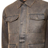 Chaqueta Algodón Hombre Torino Marrón RKF