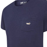Remera Algodón Orgánico Hombre Drake Azul RKF