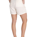 Short Lino Orgánico Mujer Rout Blanco RKF