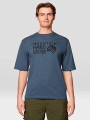 Camiseta Hombre Logo Short Sleeve Azul Mountain Hardwear