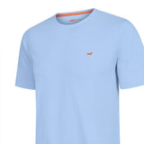 Remera Algodón Orgánico Hombre Basic Celeste RKF