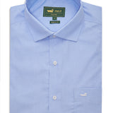 Camisa Manga Larga Algodón Hombre Easysolid Azul RKF