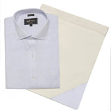 Camisa Manga Larga Algodón Hombre Wf Pc Azul RKF