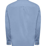 Camisa Manga Larga Algodón Orgánico Hombre Galiton Azul RKF