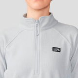 Polar Mujer Microchill 1/4 Zip Gris Mountain Hardwear