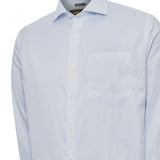 Camisa Manga Larga Algodón Hombre Wf Pb Azul RKF