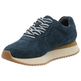 Sneaker Cuero Mujer Viena Azul Navy RKF