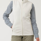 Chaleco Fibras Recicladas Mujer Alaska Blanco RKF