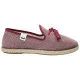Slip On Algodón Orgánico Mujer Holbox Rojo RKF