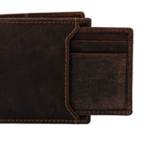 Billetera Cuero Hombre Ks Ventana Marrón RKF