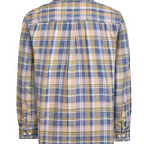 Camisa Manga Larga Algodón Orgánico Hombre Arbed Azul RKF