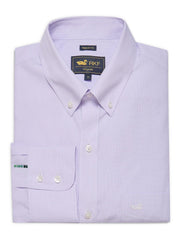 Camisa Manga Larga Algodón Hombre Wf Pb Lila RKF