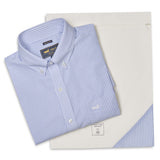 Camisa Manga Larga Algodón Hombre Wf Pb Celeste RKF
