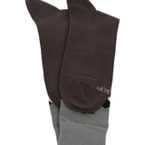 Medias Bamboo Hombre Rfi26H Lg Rhombus Marrón RKF