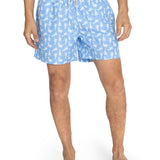 Traje De Baño Fibras Recicladas Hombre Izam Celeste RKF