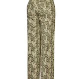 Pantalon Algodón Orgánico Mujer Caspio Verde RKF