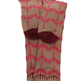 Medias Bamboo Mujer Rfi26W Kh St Leaf Marrón RKF
