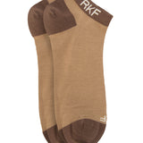 Medias Bamboo Hombre Rfv25H Ped Liso Marrón RKF