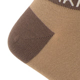 Medias Bamboo Hombre Rfv25H Ped Liso Marrón RKF