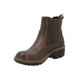 Botin Cuero Mujer Vega Marrón RKF