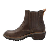 Botin Cuero Mujer Vega Marrón RKF